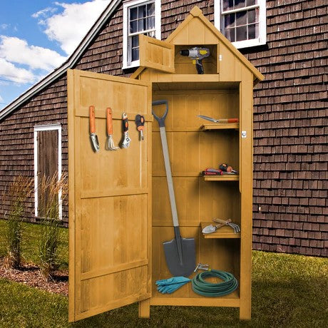 Small Outdoor Garden Tool Storage Shed